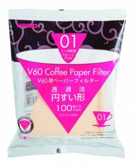 Hario Paper Filter 01 - 100 pcs.