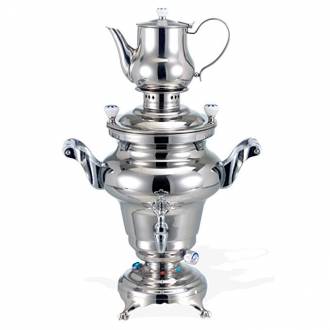 Samovar Rebecca 5 l Poleret rustfritstål