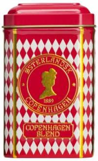 Gaveæske Exclusiv velour, 6 stk. Tebrevsdåser - RED