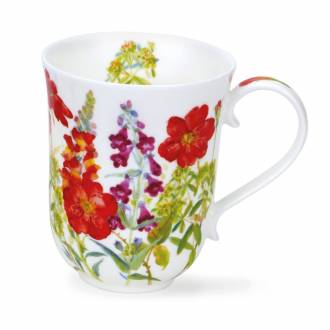 Braemar - Cottage Flowers Red