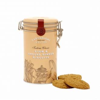 C&B Tin w Stem Ginger Biscuits - 200g