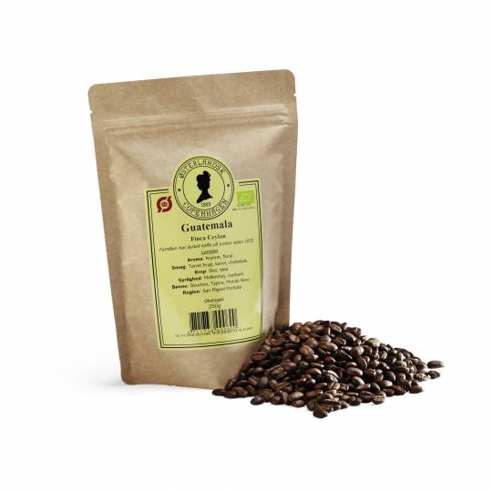 Guatemala Finca Ceylan kaffe 250g, økologisk