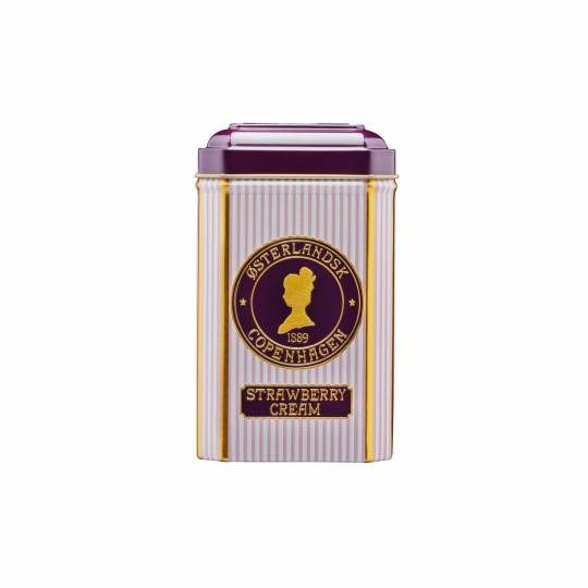 Strawberry Cream Te - 12 stk. pyramidetebreve