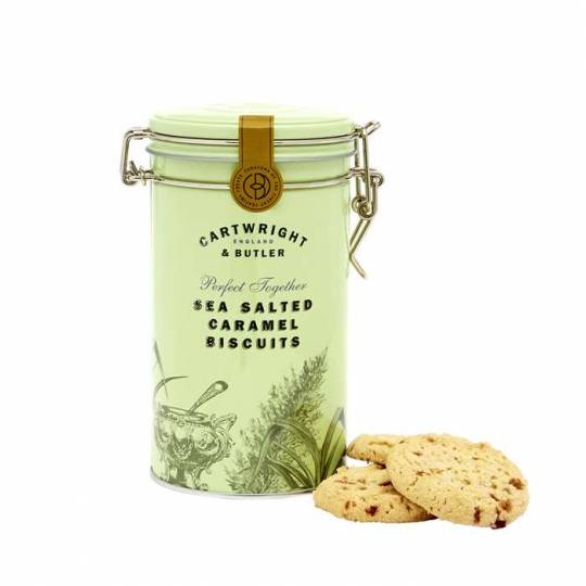 C&B Tin w Sea salted Caramel Biscuits - 200g