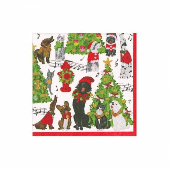 Serviet, lille - Caroling Pets