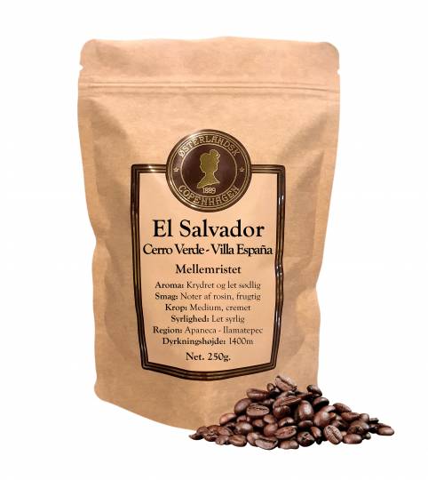El Salvador Villa Espana, kaffe 250g,